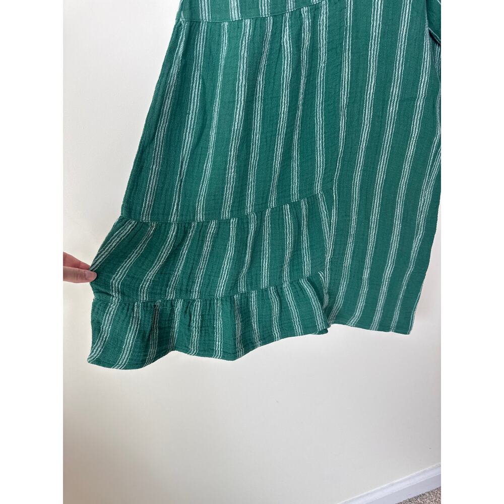 TOAD&CO Tate Double Weave Palazzo Pant Palm Pattern size Medium NWT - Picture 3 of 5